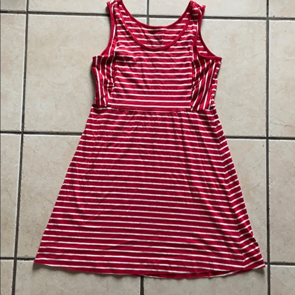 Hanna Andersson Family Patriotic Red Mom Dress M